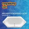 MegaBath Hoekbad Lucia 180X80X44 Cm