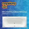 MegaBath Ligbad Nassau 200X90X49 Cm