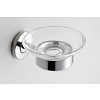 304-Zeepschaalhouder Met Glas Rvs