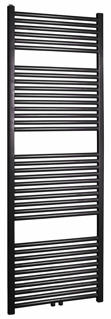 Heka Sierradiator Antraciet 1817X600 Midden/Onder Aansluiting Aqua Splash