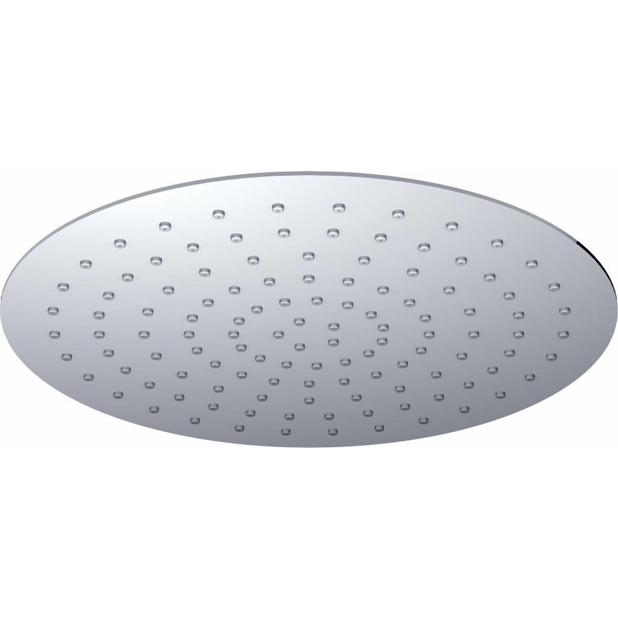 Ufo Luxe Hoofddouche Rond 400Mm Ultra Plat Chroom