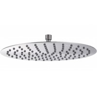 Ufo Luxe Hoofddouche Rond 300Mm Ultra Plat Rvs