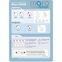 Stroomloze Bidet Toiletbril Maro D’Italia Fb104