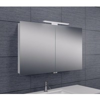 Spiegelkast Met Led Verlichting 100X60 Aluminium