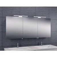 Spiegelkast Met Led Verlichting 160X60 Aluminium