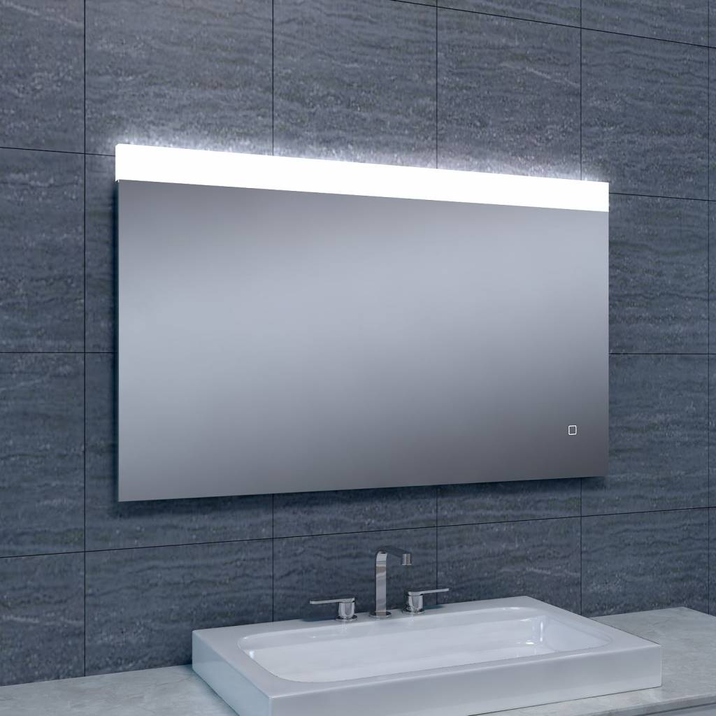 Spiegel Single Dimbare Led 60X100 cm Aqua Splash