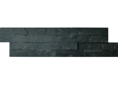 Schiste Flatface Stonepanel Antraciet Slate 15X60X1/2, Breukruw P/Stuk J-Stone