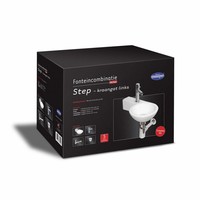 Fonteinset Step One Pack Kraangat Links Rond 38X23X9Cm