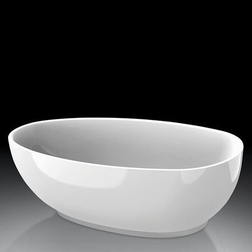 Ligbad Vrijstaand Bomber 180X90X58Cm Wit  Ligbad Vrijstaand Bomber 180X90X58Cm Wit