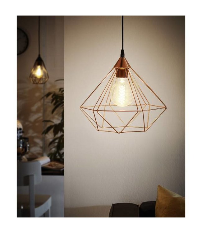 Lamp koperkleur