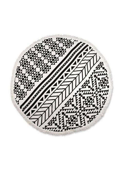 Unique Living Roundie 1 (Black/White)