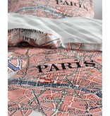 Covers & Co Covers & Co dekbedovertrek Paris Citymap (Multi)