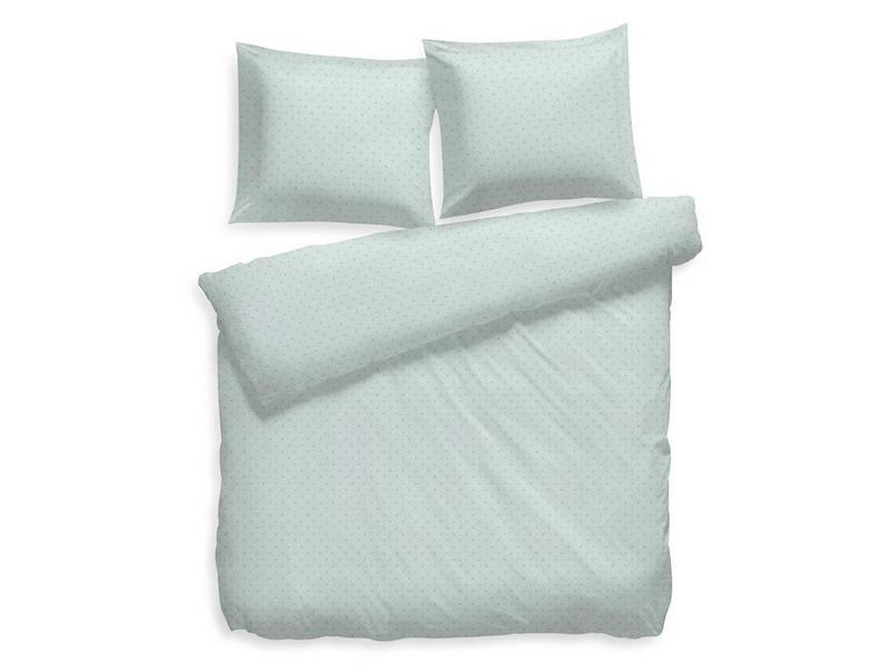 Heckettlane Heckettlane dekbedovertrek Puntini (Chalk Blue)