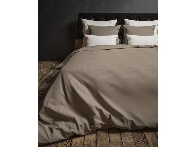 Heckettlane Heckettlane dekbedovertrek Puntini (Taupe Grey)