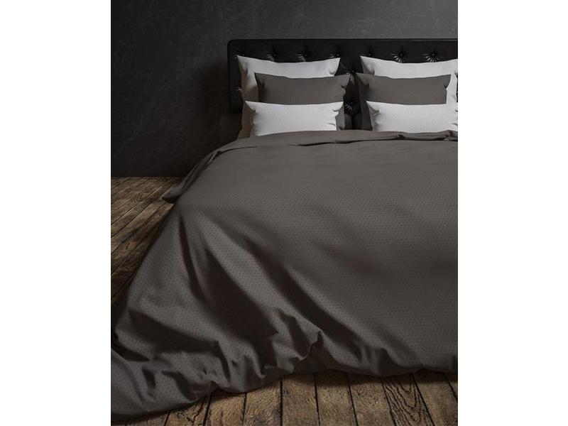 Heckettlane Heckettlane dekbedovertrek Puntini (Dark Gull Grey)