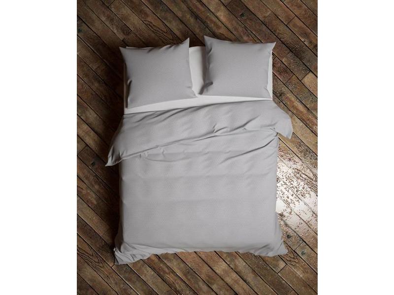 Heckettlane Heckettlane dekbedovertrek Puntini (Glacier Grey)