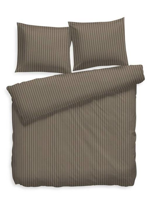 Heckett & Lane Satin Stripe (Taupe Grey)