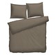Heckettlane Satin Stripe (Taupe Grey)
