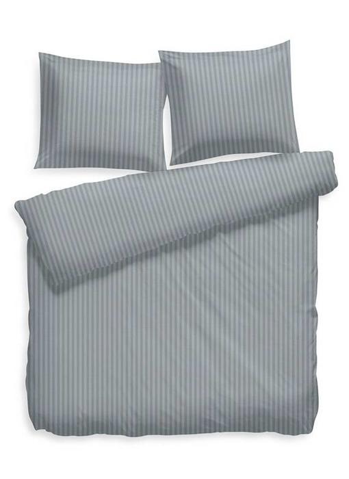 Heckettlane Satin Stripe (Steel Blue)