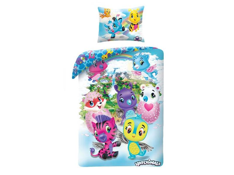 Hatchimals Hatchimals dekbedovertrek Hatchtopia (Multi)