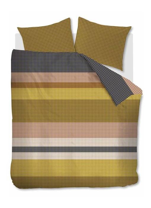 Beddinghouse Grid Stripe (Gold)