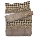 Heckettlane Heckett & Lane dekbedovertrek Driden (Warm Taupe)