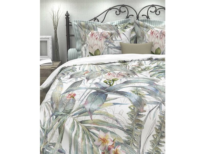 Heckettlane Heckettlane dekbedovertrek Maha (Floral White)