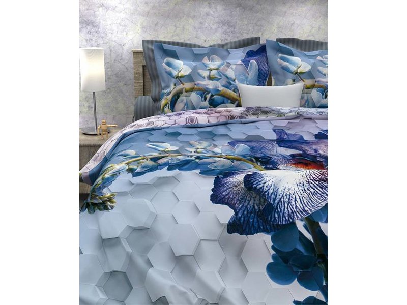 Heckettlane Heckettlane dekbedovertrek Kaz (Royal Purple)