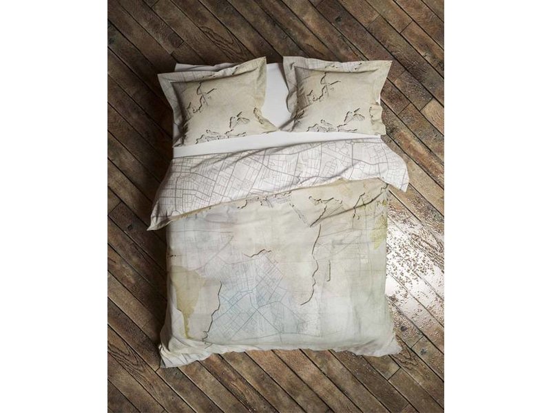 Heckettlane Heckettlane dekbedovertrek Rayan (Sahara Beige)