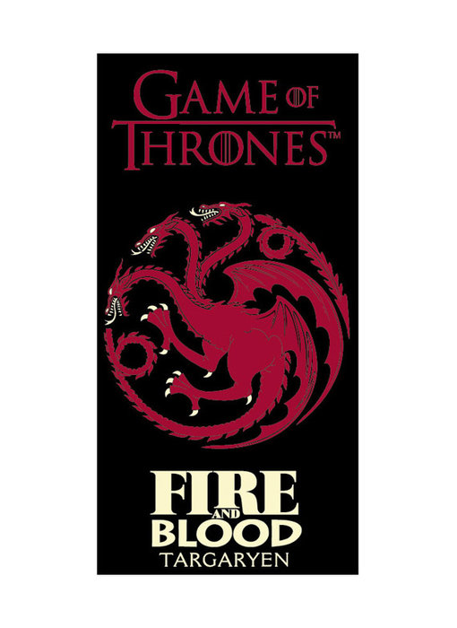 Game of Thrones Fire and Blood (Red)