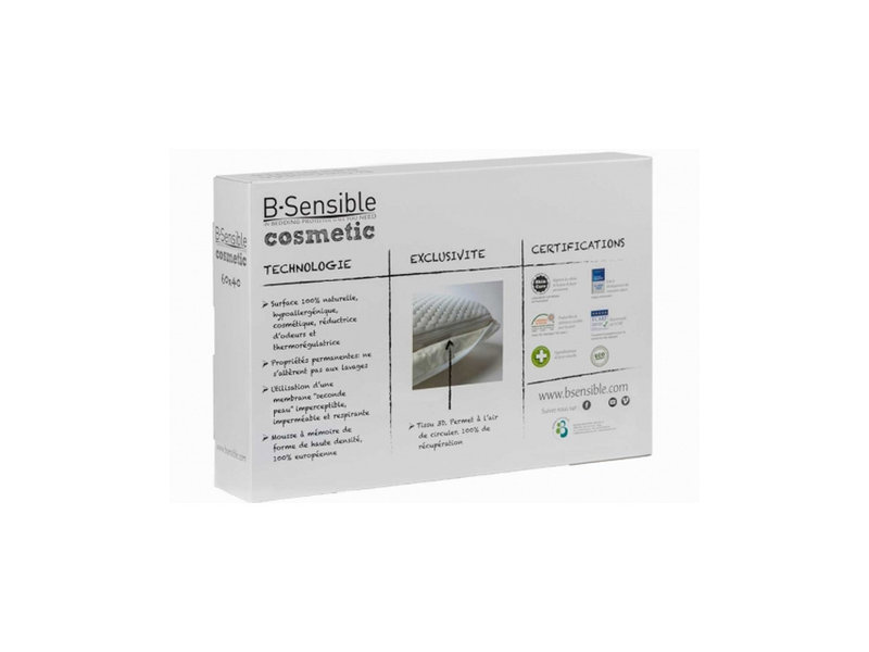 B-Sensible B-Sensible hoofdkussen Cosmetic (Stevig) 40x60