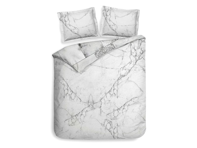 Heckettlane Heckettlane dekbedovertrek Simra (Marble Grey)