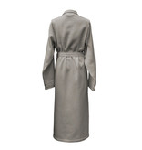 Heckettlane Heckettlane Badjas Wafel (Taupe Grey)