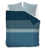 Beddinghouse Beddinghouse Flanel dekbedovertrek Maelis (Blue)
