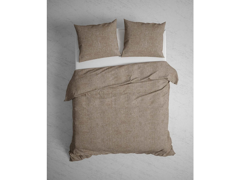 Heckettlane Heckettlane Flanel dekbedovertrek Franela (Taupe)