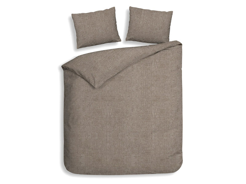 Heckettlane Heckettlane Flanel dekbedovertrek Franela (Taupe)