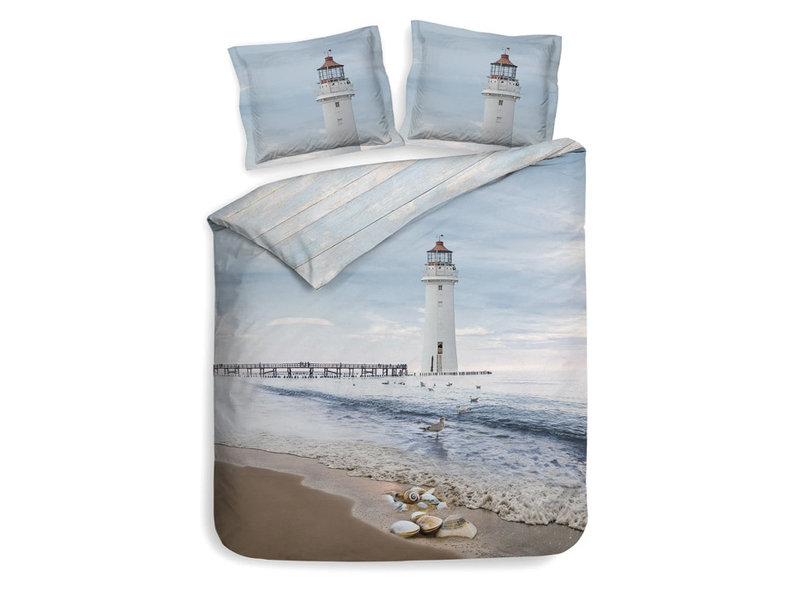 Heckettlane Heckettlane dekbedovertrek Fraya (Windy Blue)