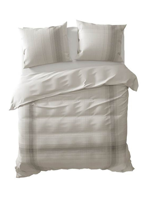 Yellow dekbedovertrek Kagusa (Offwhite/Grey)