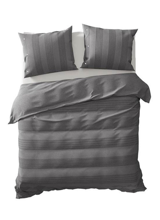 Yellow dekbedovertrek Azalea (Dark Grey)