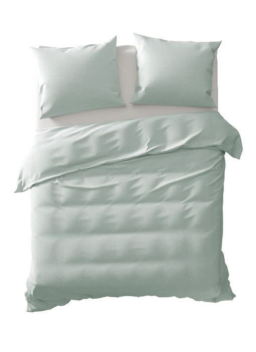 Yellow dekbedovertrek Chambray (Jade Green)