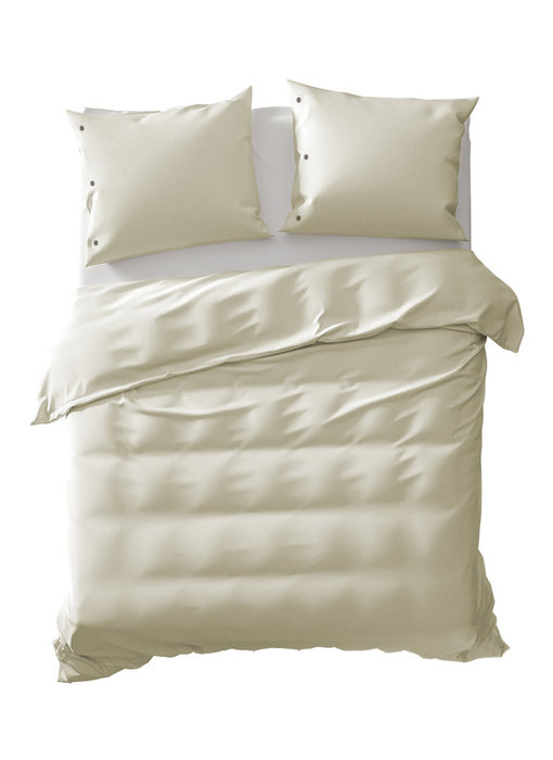 Yellow dekbedovertrek Percale (Pristine Ivory)