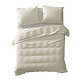 Yellow dekbedovertrek Percale (Offwhite)