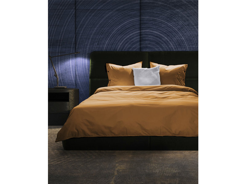 Yellow Yellow dekbedovertrek Percale (Cognac Brown)