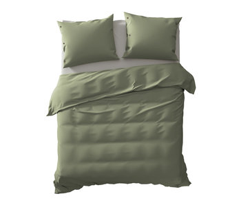 Yellow dekbedovertrek Percale (Army Green)