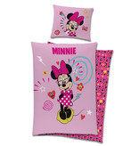 Disney Minnie Mouse Dekbedovertrek Pretty Pink (Roze)