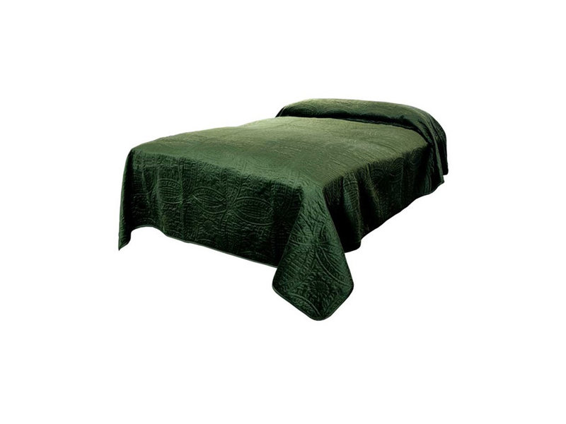 Unique Living Unique Living Sprei Veronica (Dark Green)