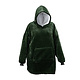Unique Living Oversized Hoodie (Dark Green)