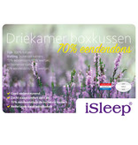 iSleep iSleep 3-Kamer Donzen Boxkussen