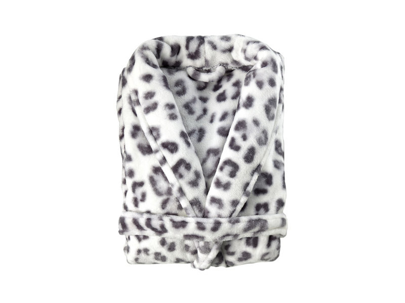 Zo! Home Zo! Home Badjas Snow Leopard (Grey)