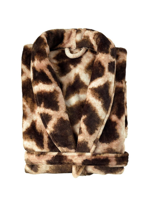 Zo! Home Badjas Giraffe (Brown)